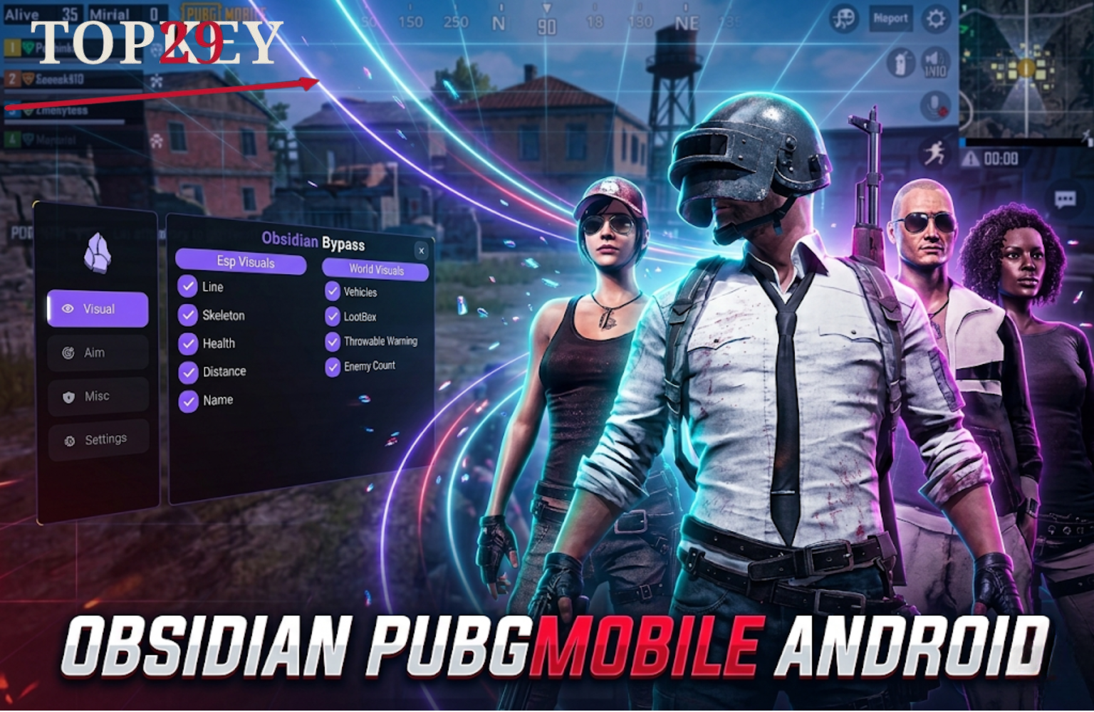 PubgMobile Obsidian