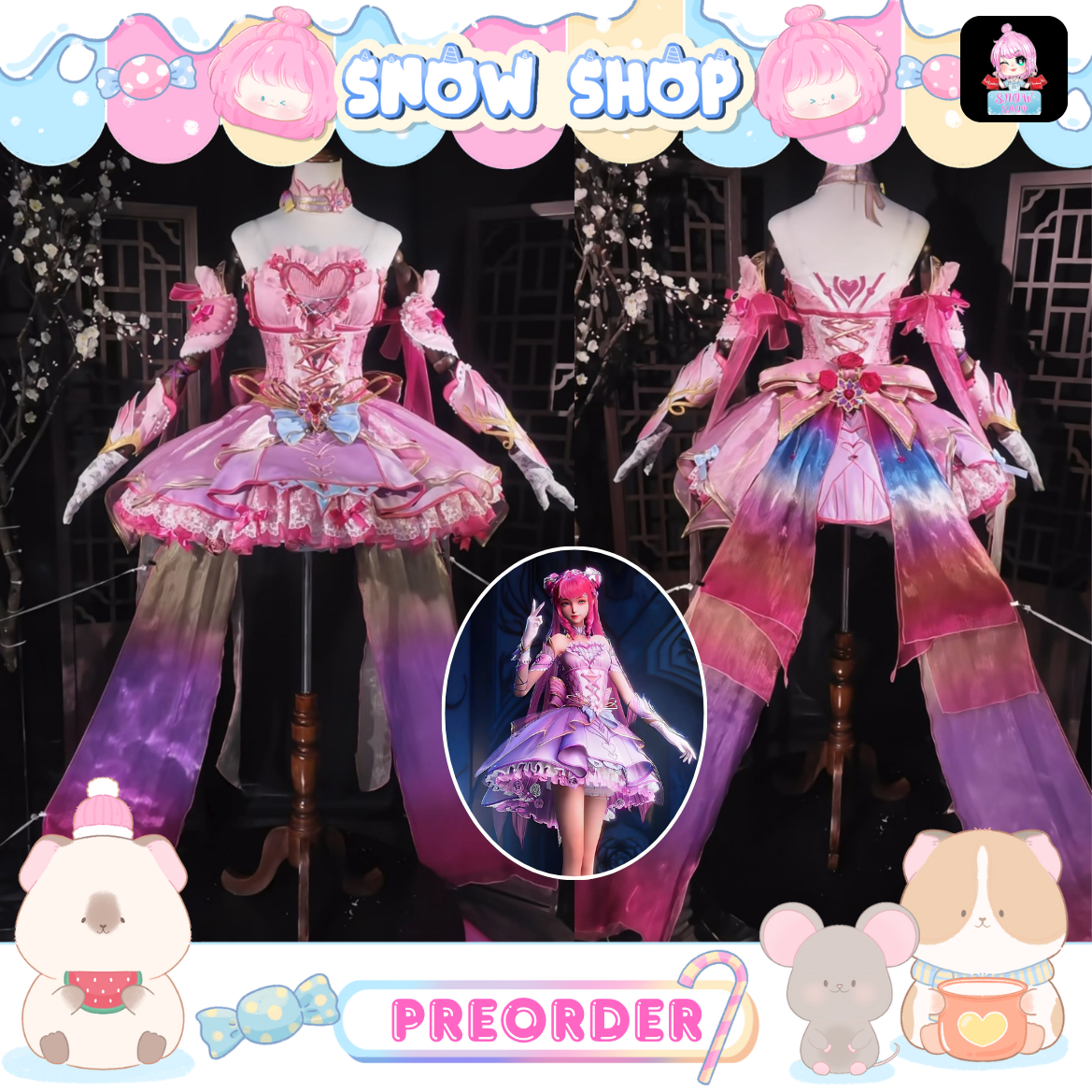 รูปภาพสินค้า 【Pre-Order】ผนึกเทพบัลลังก์ราชันย์ ชุดเฉินอิงเอ๋อร์เจ้าวิหาร