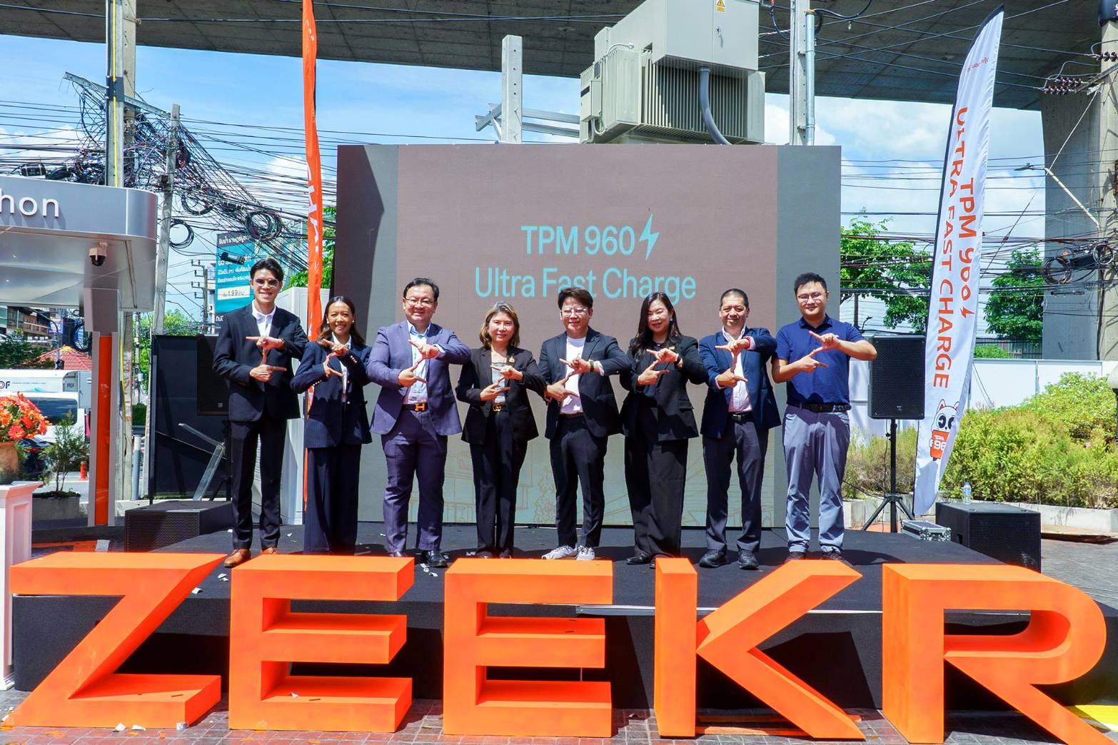 กรุงเทพมหานคร ผนึกกำลัง ZEEKR, TPM Automotive, Sinexcel และพันธมิตร เปิดสถานี