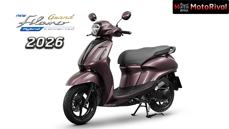 2026 Yamaha GrandFilano Hybrid ชมพู