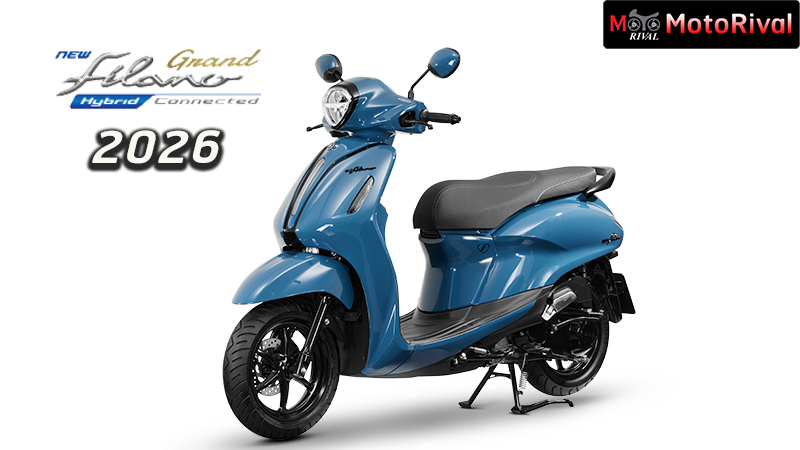 2026 Yamaha GrandFilano Hybrid น้ำเงิน