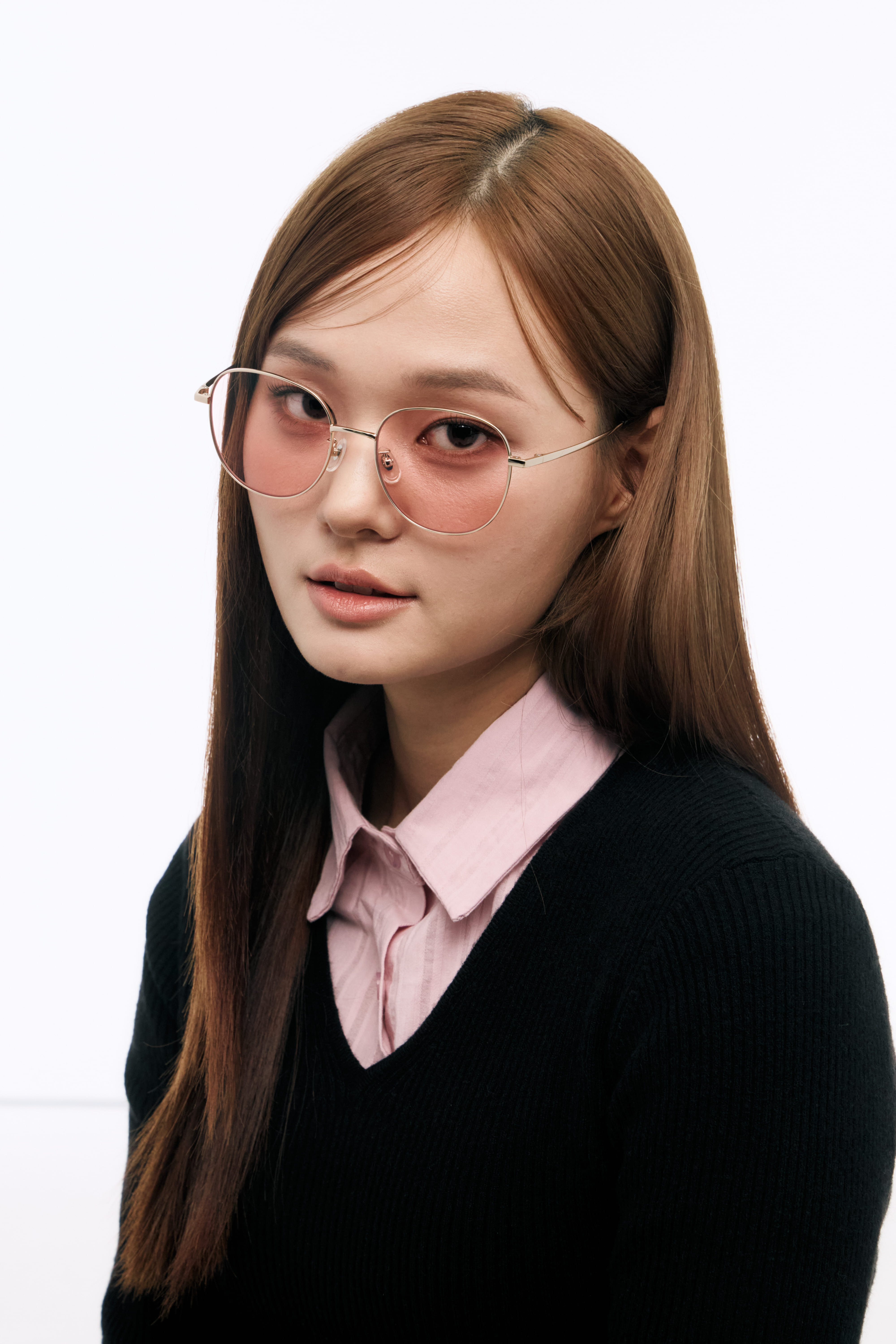 OWNDAYS Sakura Pink Model