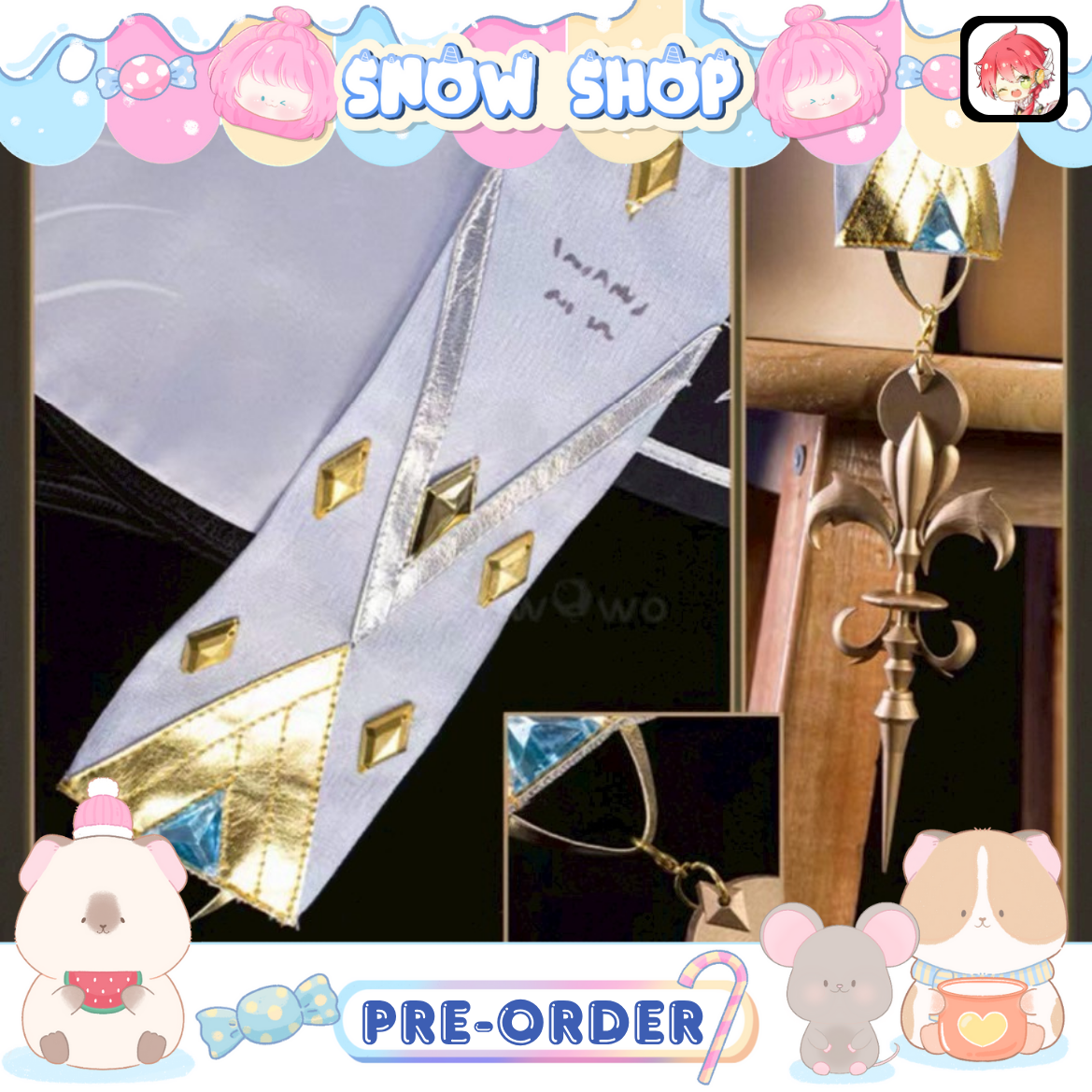 รูปภาพสินค้า 【Pre-Order】 Wuthering Waves ชุดคอสเพลย์ Cartethyia