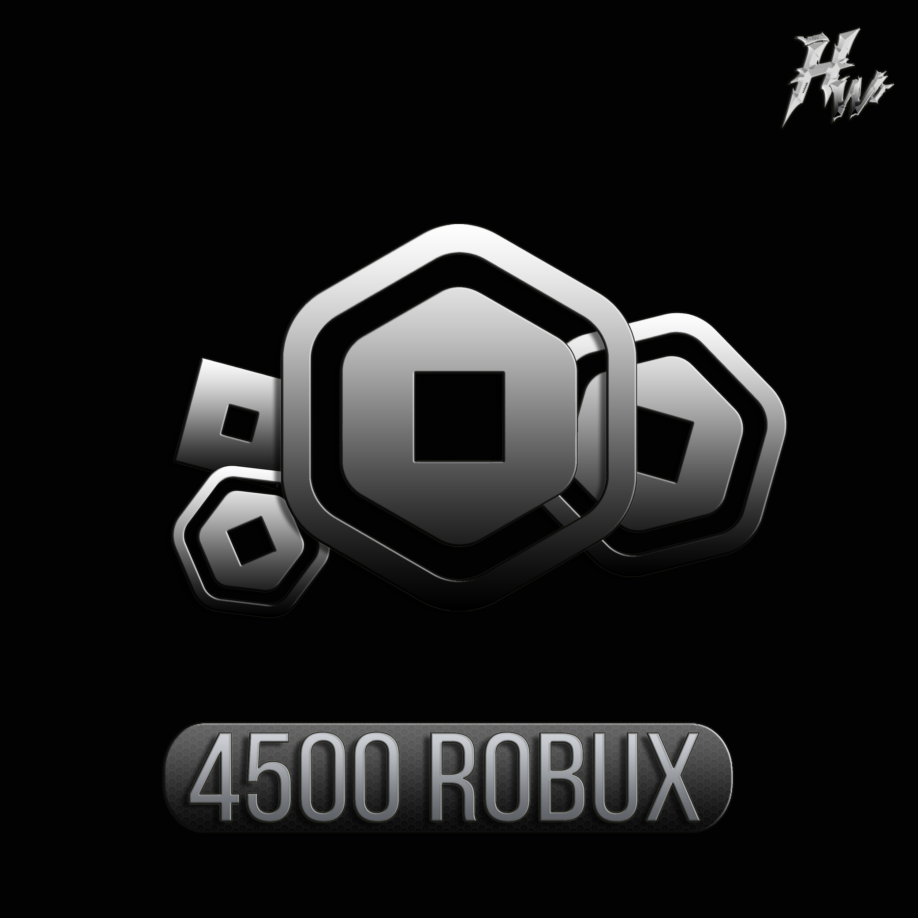 4,500 Robux