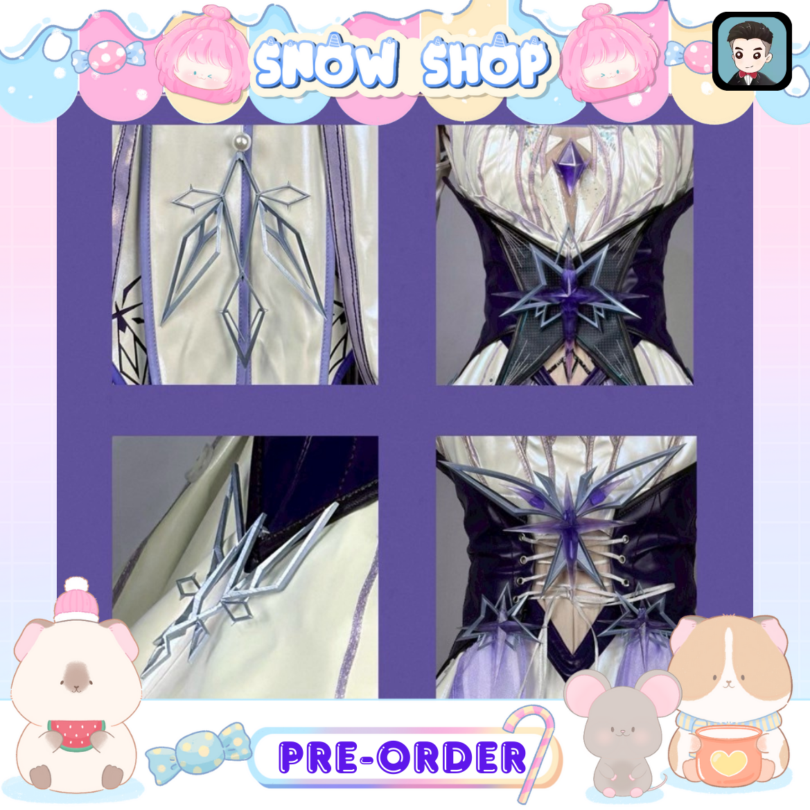 รูปภาพสินค้า 【Pre-Order】ผนึกเทพบัลลังก์ราชันย์ - ชุดคอสเพลย์ ไฉ่เอ๋อร์ ร่างตื่นเทพ **ลิขสิทธิ์แท้**