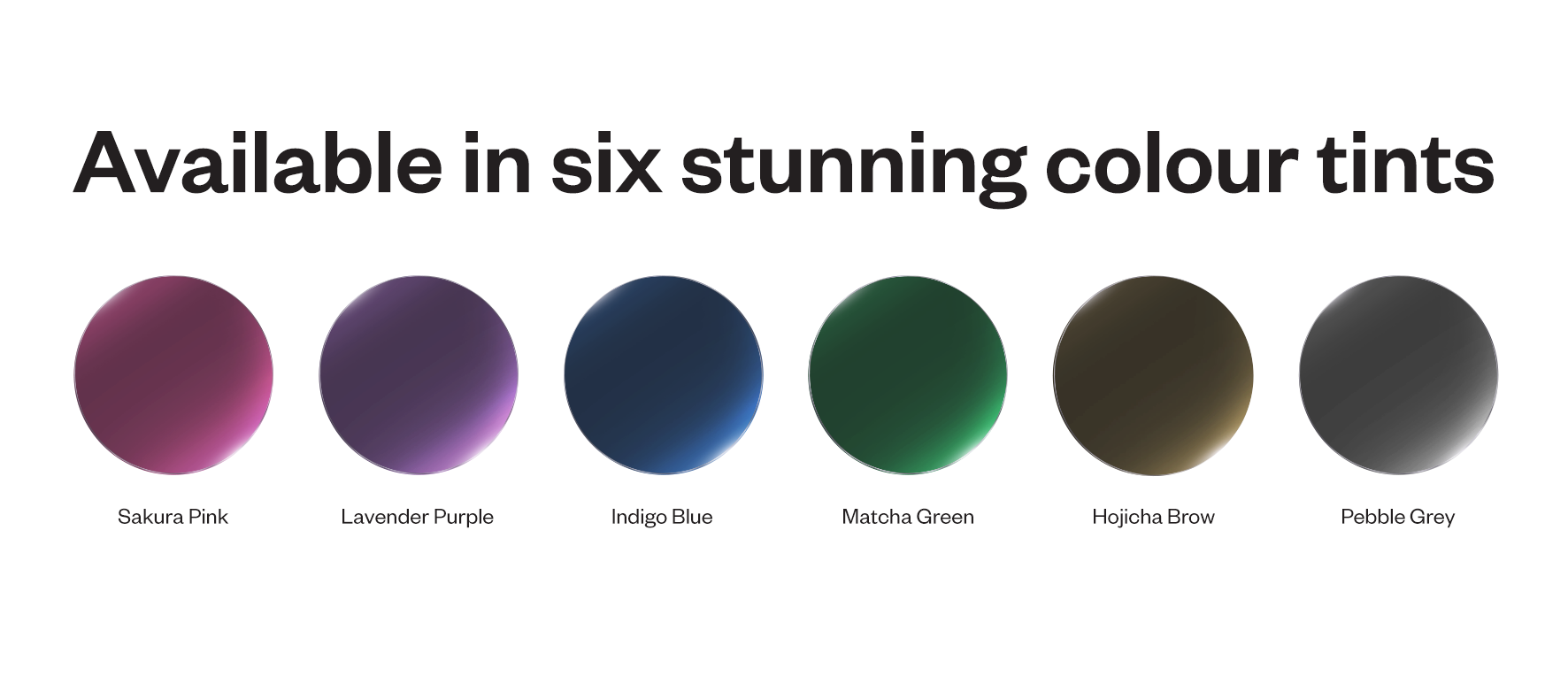 Photo shade lenses 6 colors