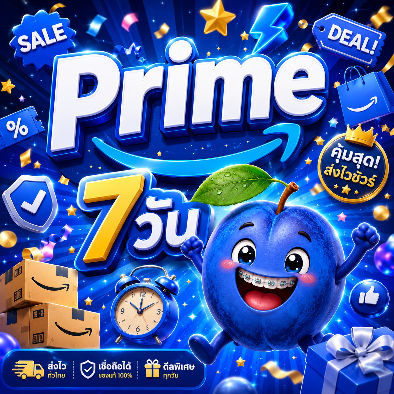 Prime 7วัน💙 หาร4จอ