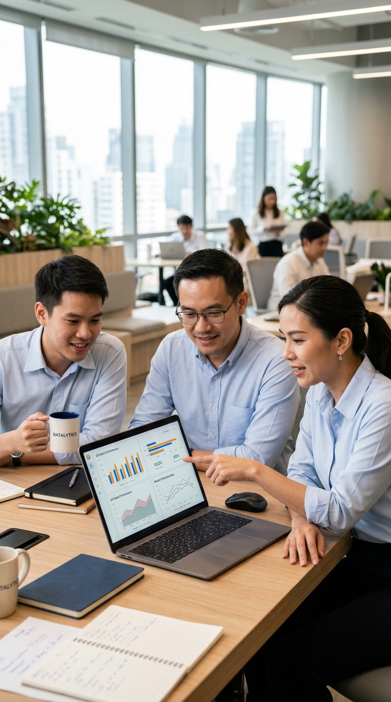 ทีมงานผู้เชี่ยวชาญด้านวิเคราะห์ข้อมูล