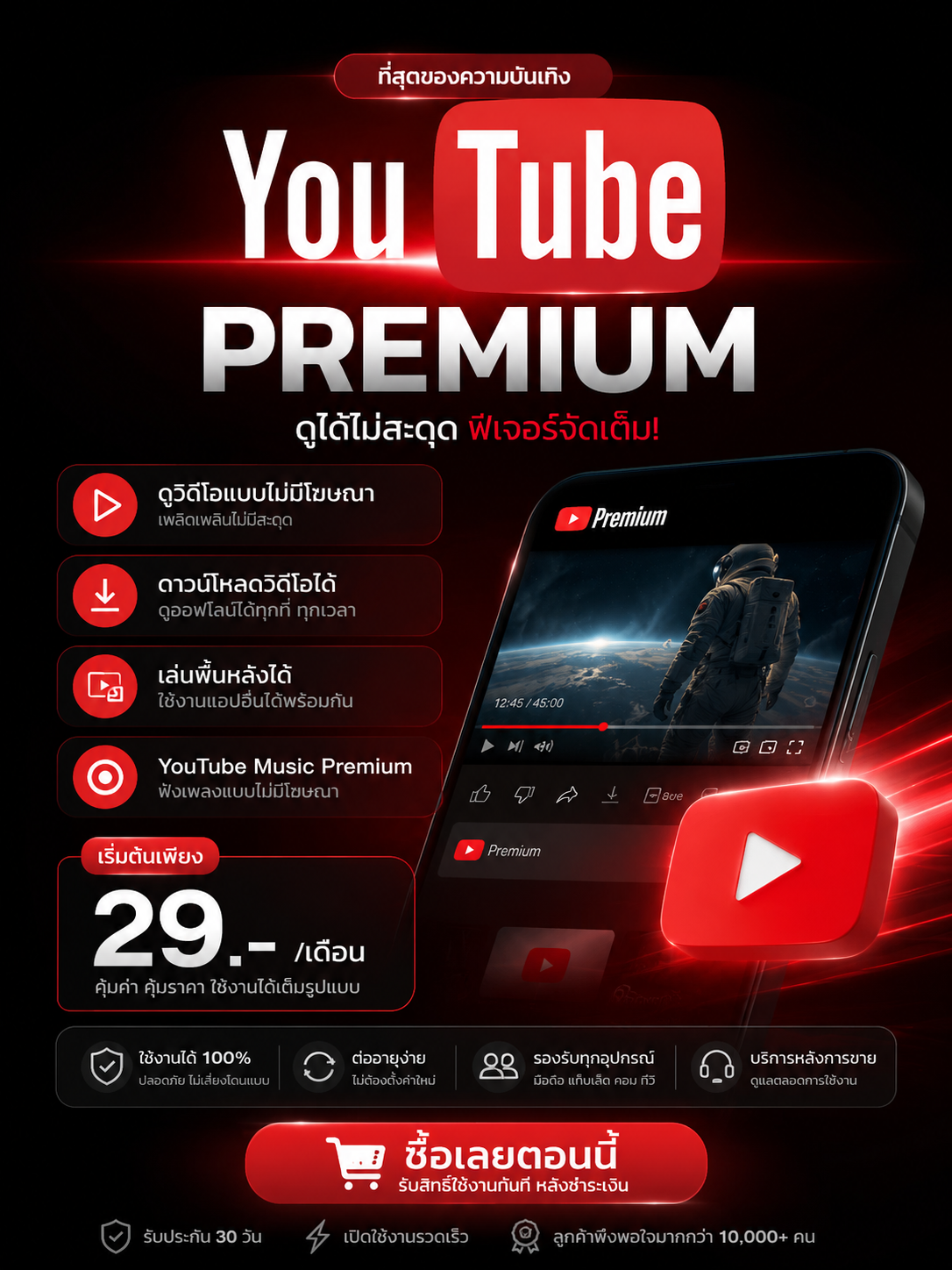 YOUTUBE PREMIUM