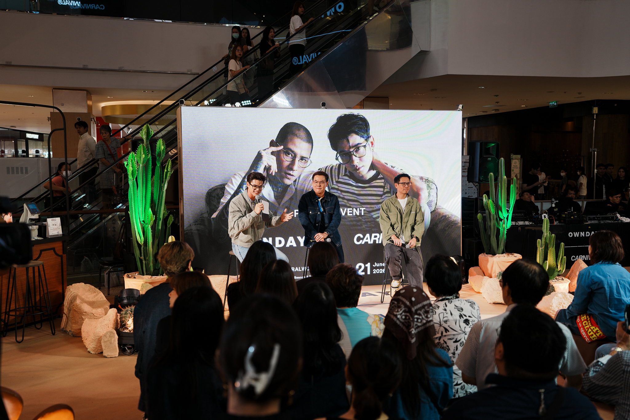 มาริโอ้ บนเวทีงานเปิดตัว