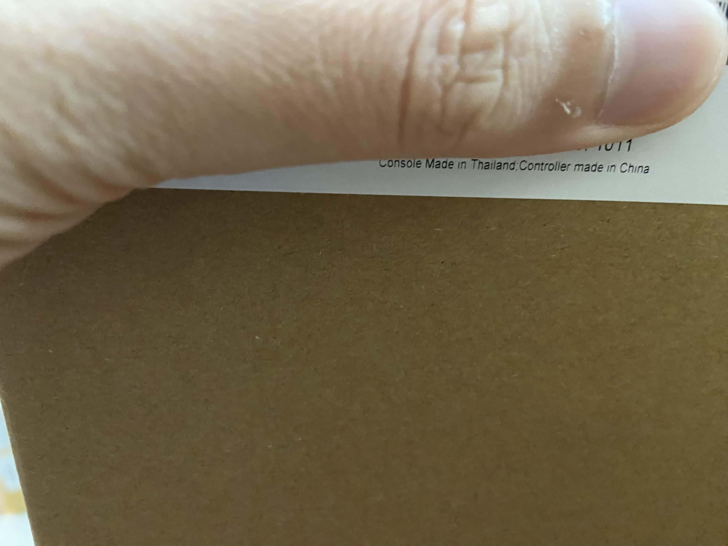 ภาพ Barcode บนกล่อง Steam Machine ระบุผลิตในไทย