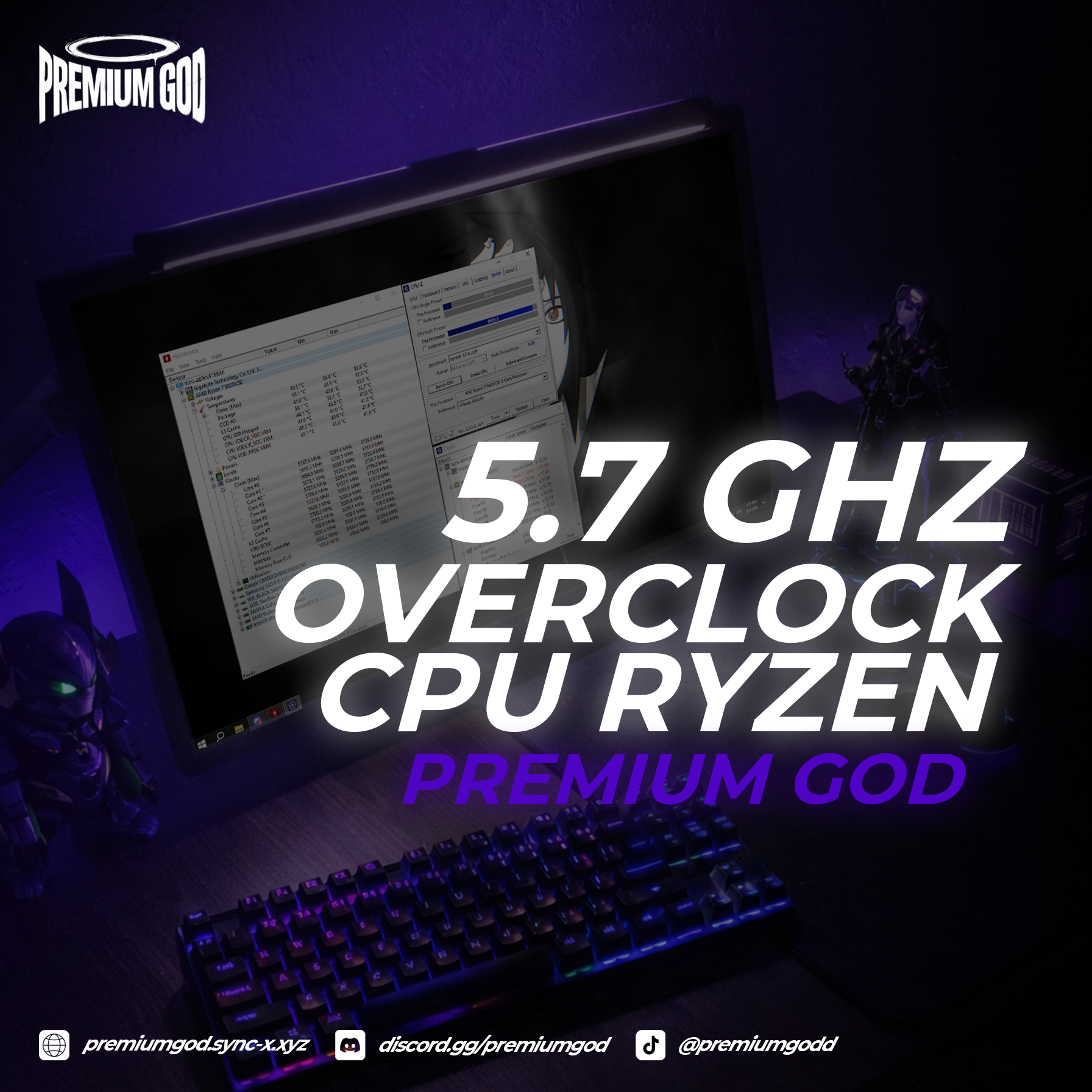 Overclock CPU Ryzen