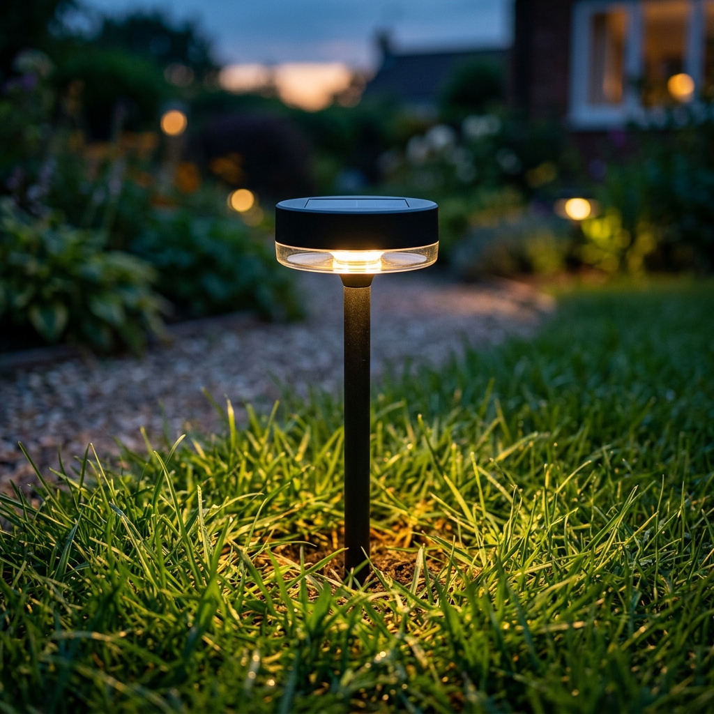 โคมไฟปักดินโซล่าเซลล์