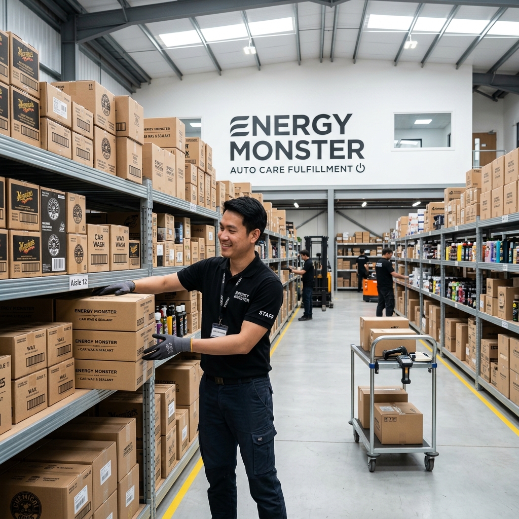 บรรยากาศคลังสินค้าของเรา