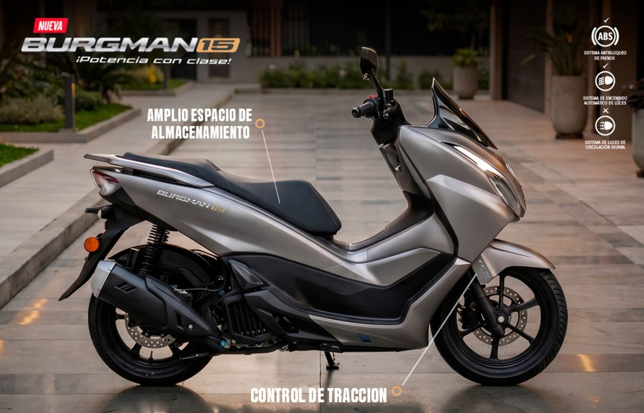 Suzuki Burgman 15