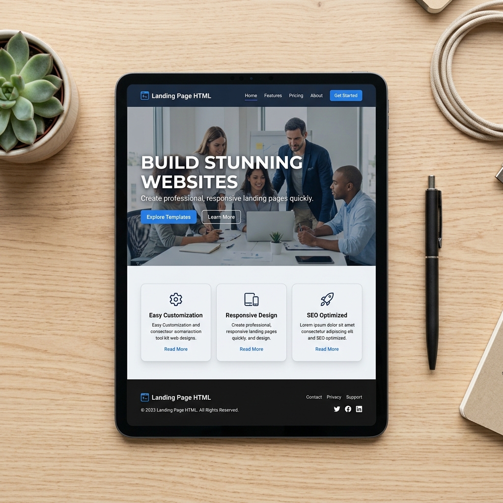 Landing Page Template