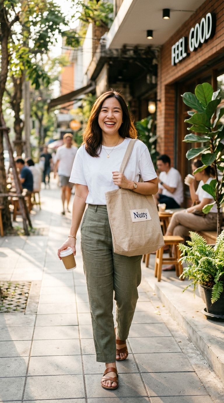 กระเป๋าผ้า Nutty Tote Bag