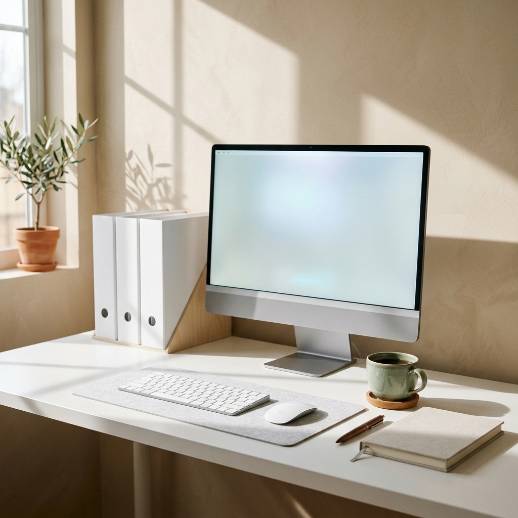 Minimalist Workspace