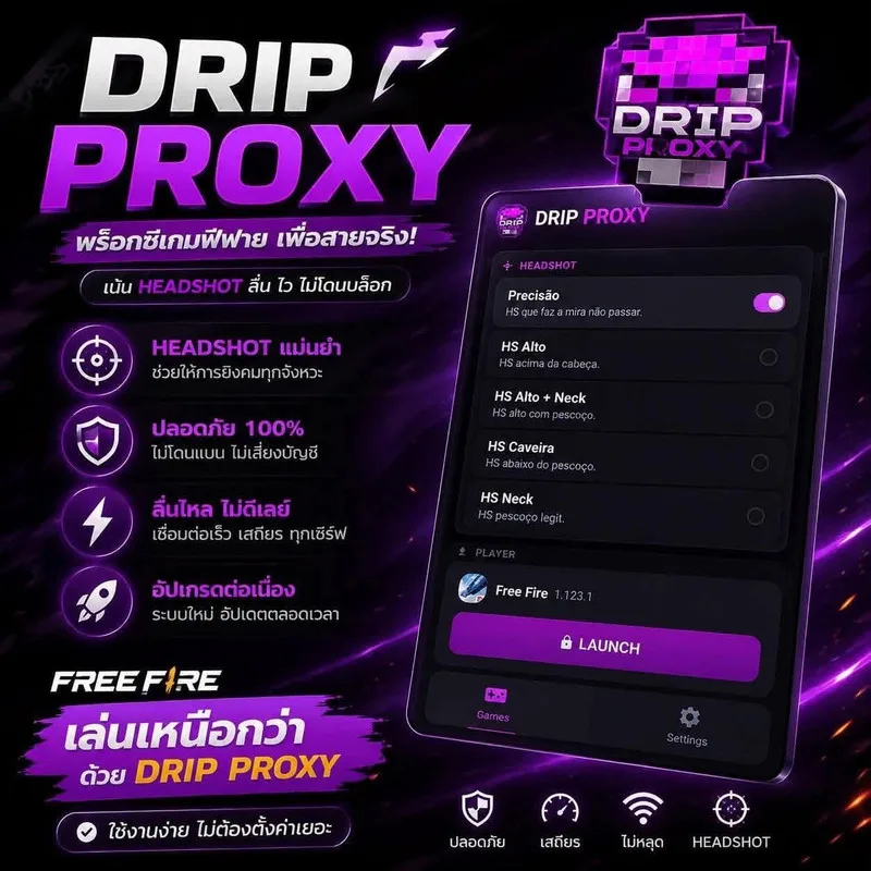 DRIP PROXY AD 30วัน