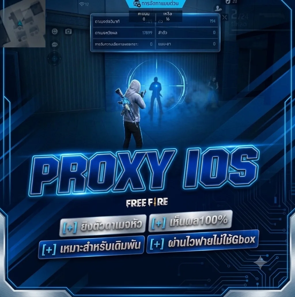 1วัน: PROXY ยิงตัวโดนหัว/ขยายดาเมจตัว/มอง/ขยายดาเมจหัว/ยิงอกโดนหัว