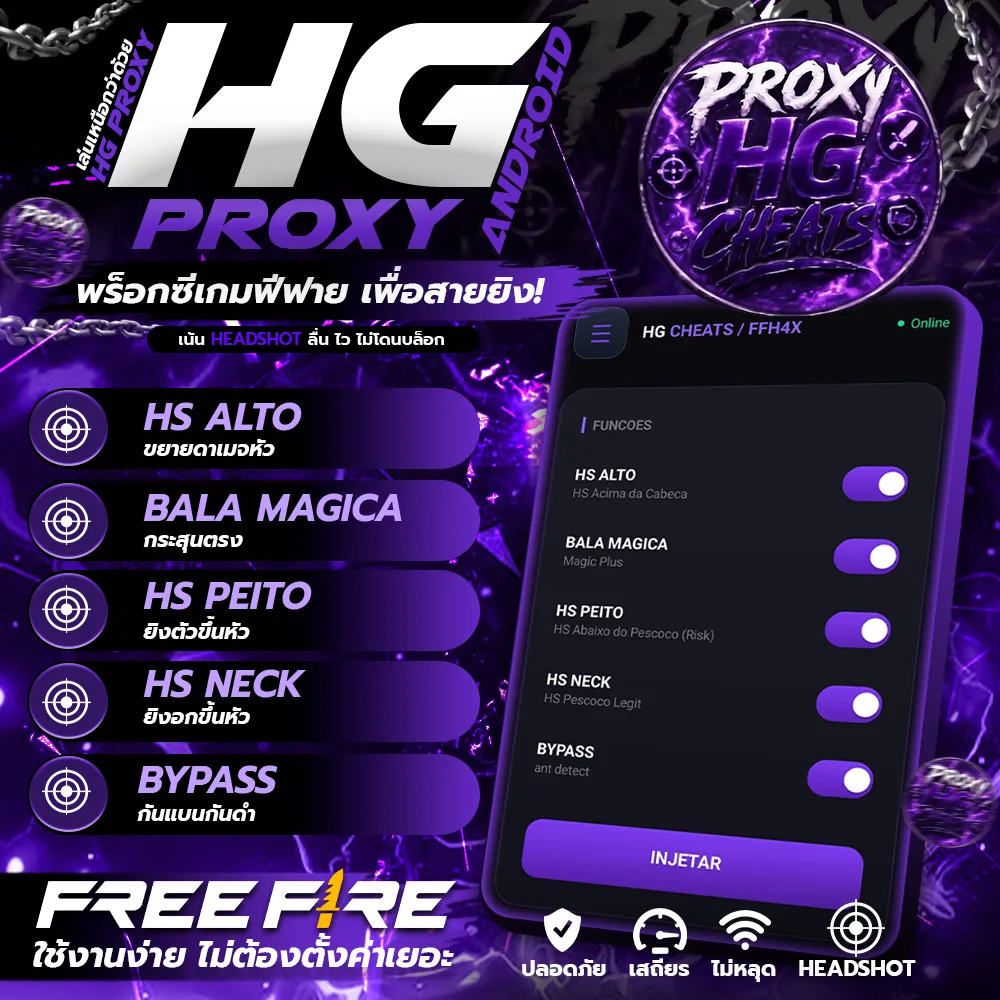 HG PROXY ANDROID 10วัน
